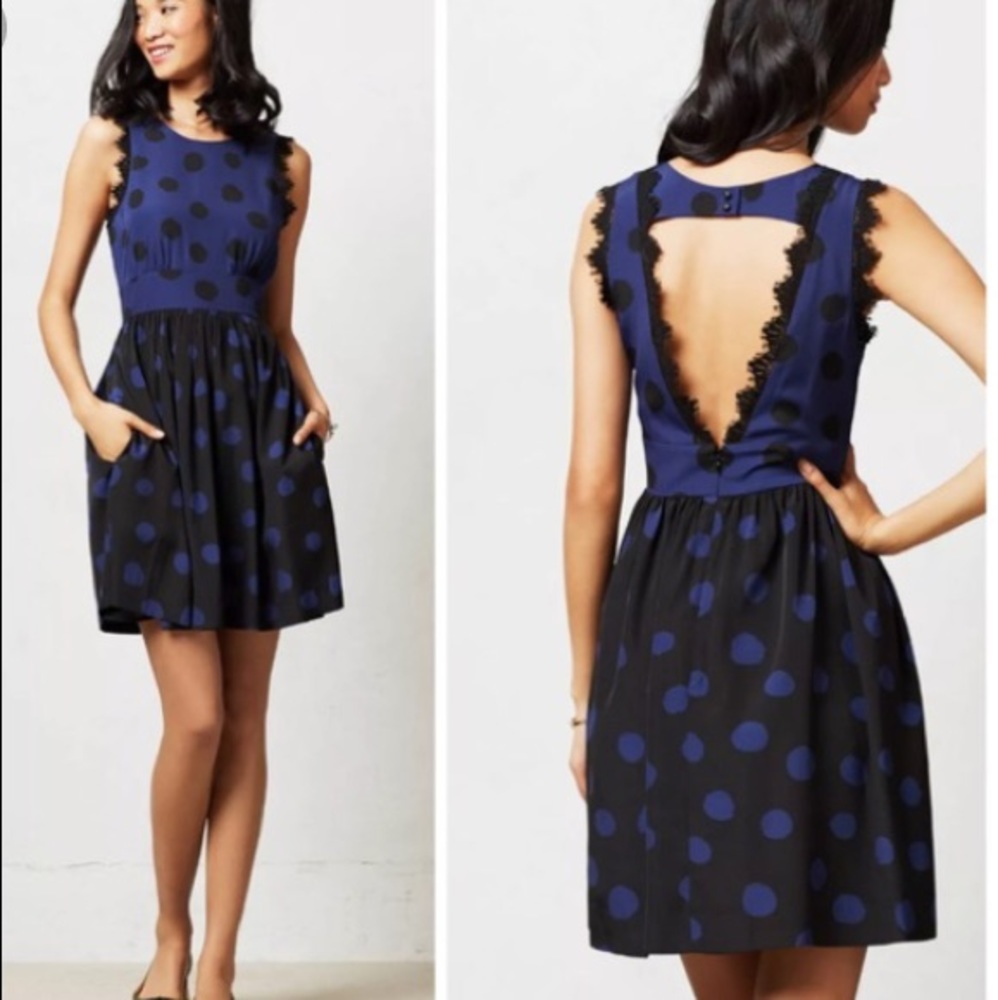 Corey Lynn Calter split dot dress